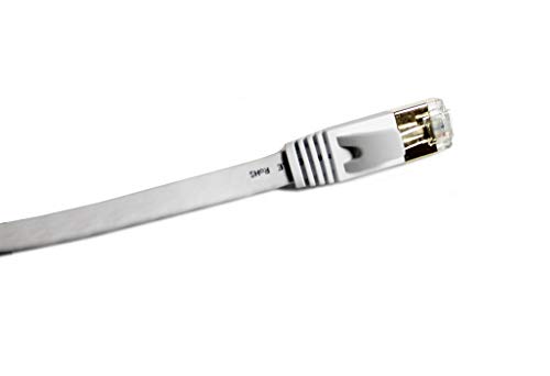 Cable Ethernet Plano Nexhi Cat 7 14 Pies Blanco miniatura 4