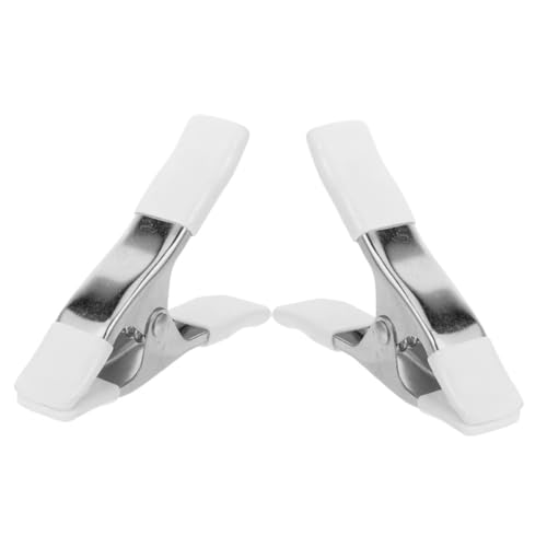 STOBAZA 2pcs Heavy Duty Spring Clips 4inch Backdrop Clamps Non-Slip A-Clamps for Photography Backdrop Stand Drape Support