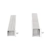Arrow T50 Stainless Steel Staples Pack Set #508SS1 1/2'' 12mm and #506SS1 3/8'' 10mm #4