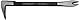 Stanley Präzisionseisen/Meißel (schmale dünn-geschliffene Schaufel, Flache Ausfühung, 25 cm Länge) 0-55-114, Silber