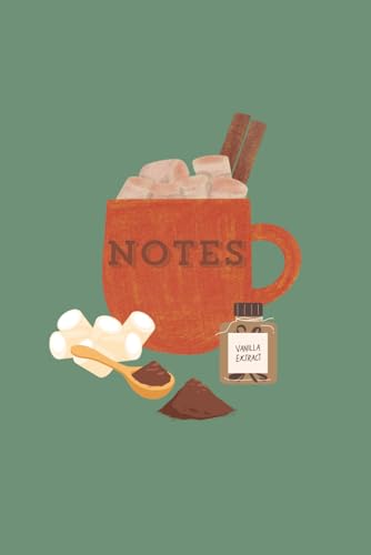 AUTUMN NOTEPAD | HOT COCOA NOTE BOOK | BOO BASKETS GIFT IDEA| 6x9 lined journal. HOT CHOCOLATE | Winter themed: 150 6x9 pages.