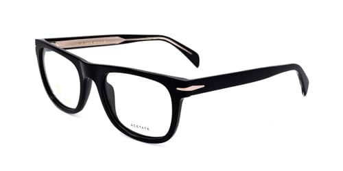 David Beckham Men's DB 7085 Sunglasses, Black, 52, black