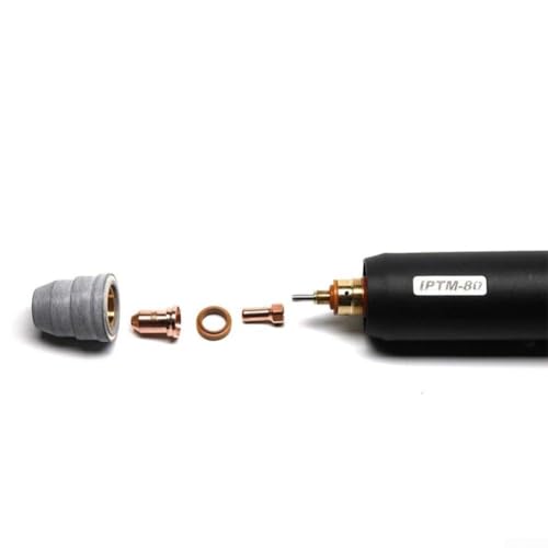 09810 - Cabezal de soplete de corte por plasma CNC para PTM-80 IPTM-80 PT-80 80s, antorcha vertical de arranque sin HF con clasificación IP54, curr de corte 60-100A