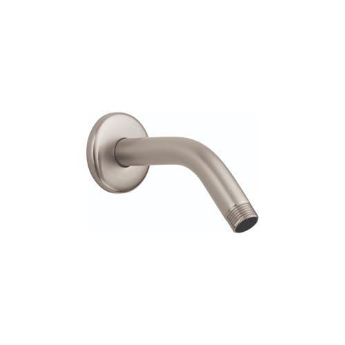 hansgrohe Installation 6-inch Modern Showerarm in Brushed Nickel, for Wall Mount Showerhead, 27411823