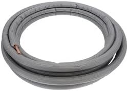 1/2" Line Set w/ 1/2" UV Resistant Insulation x 50 ft. Refrigerant Line Set (Single Roll)