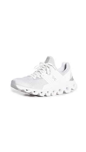 On Women's Cloudswift PR Sneakers, Glacier/White, 8 Medium US