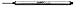 Black M 66 Capless Rollerball Pen Broad Refill by Lamy