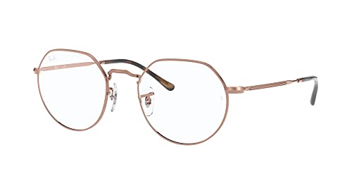 Image of Ray-Ban Rx6465f Jack Low Bridge Fit Round Prescription Eyeglass Frames