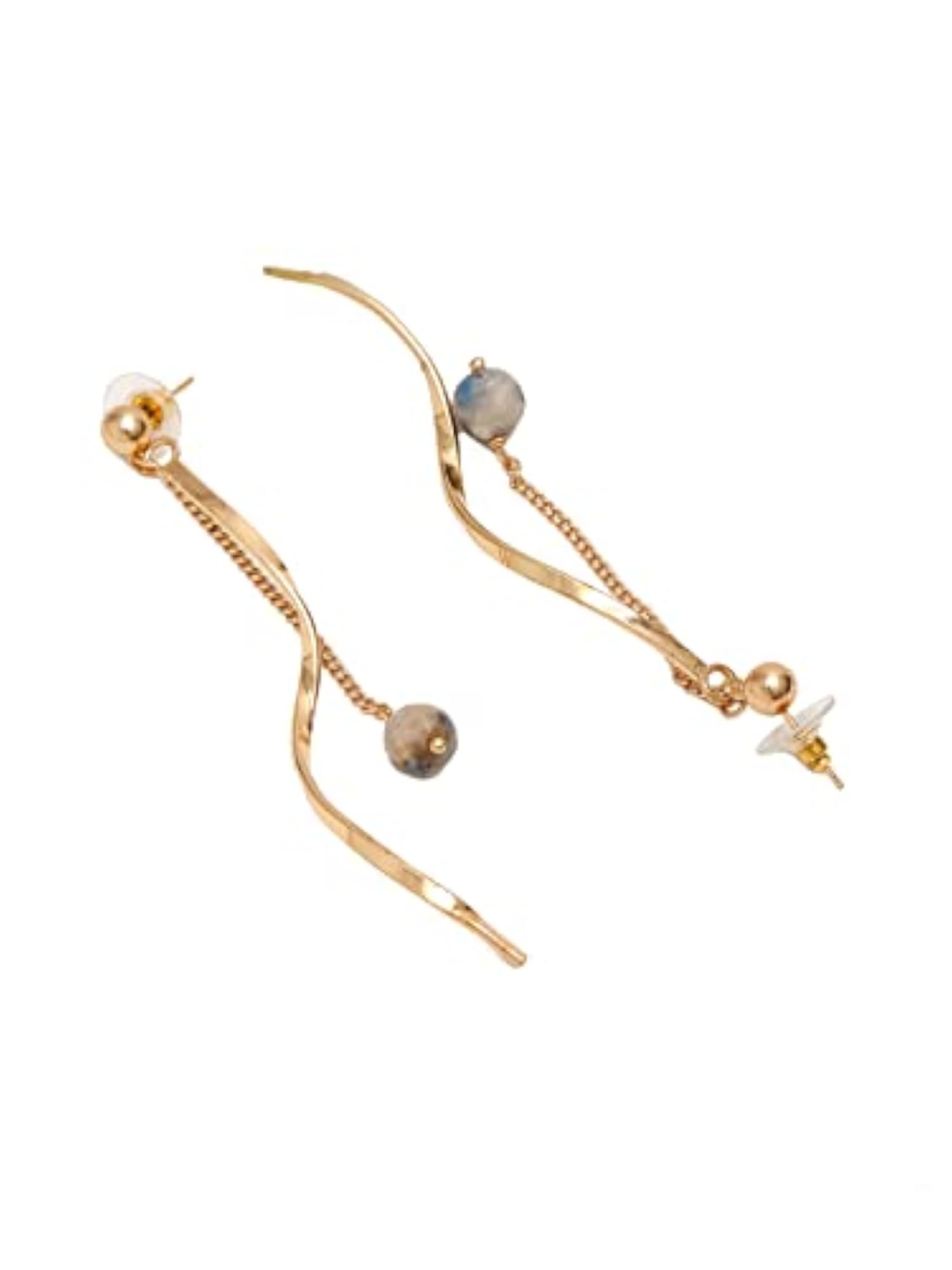 Women's Delicate Metal Drop Earrings, Everyday Wear