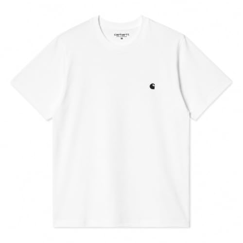 Carhartt WIP Men's S/S Madison T-Shirt White/Black