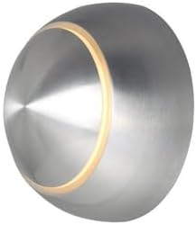 ET2 Alumilux Fulcrum-4W 1 LED Outdoor Wall Mount in Modern Style-4.75 Inches Wide by 4.75 inches high-Satin Aluminum Finish