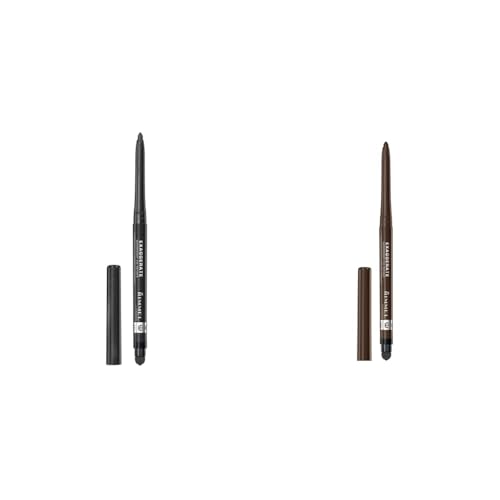 Set delineador ojos Rimmel negro y marrón miniatura 1