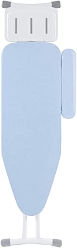Planche à repasser de couleur unie bleue grande table à repasser réglable pliante 125x36x90