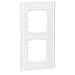 Price comparison product image GIRA 021212 021212 2 Gang Esprit Glass, White