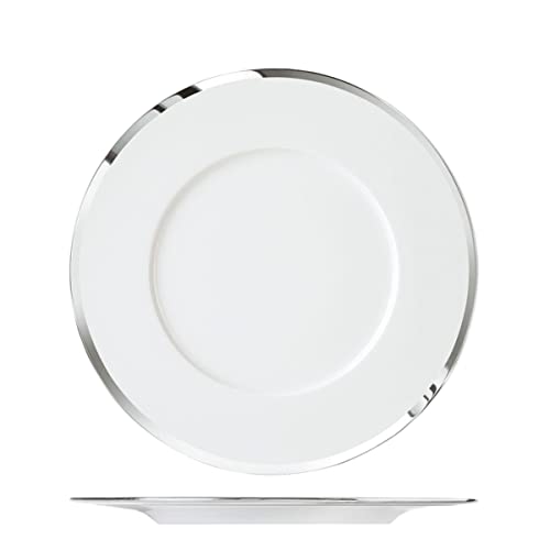 Preisvergleich Produktbild SIEGER by FÜRSTENBERG - Treasure Platin - Platzteller - Fahnenform