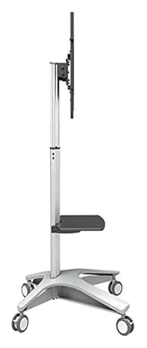 Soporte móvil para TV con ruedas y estructura de acero miniatura 5
