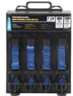 MINTCRAFT FH64051 1-Inch by 6-Feet Cam Buckle Tie Down, 4-Pack