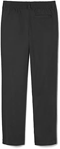 French Toast Boys Pull-on Relaxed Fit School Uniform Pant (Standard & Husky), Black, 14 - 5