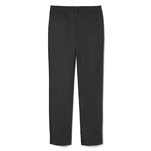 French Toast Boys Pull-on Relaxed Fit School Uniform Pant (Standard & Husky), Black, 16 Husky