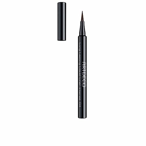 ARTDECO Long-Lasting Liquid Liner Intense - Flüssiger, farbintensiver Eyeliner in Stiftform mit flexibler Nylon-Filzspitze, langanhaltend - 1 x 0,6 ml