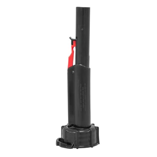 Stens 765-510 Fuel Can Spout Kit, CARB Approved, Fast Flow Rate, Automatic Stop, Leak Proof, 3 Height, 3 Width, 10 Depth