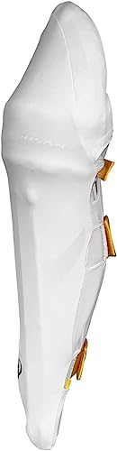 Image of Cricket Leg Guard Pad Skin Cover /Outer Skin (1 Pair) White