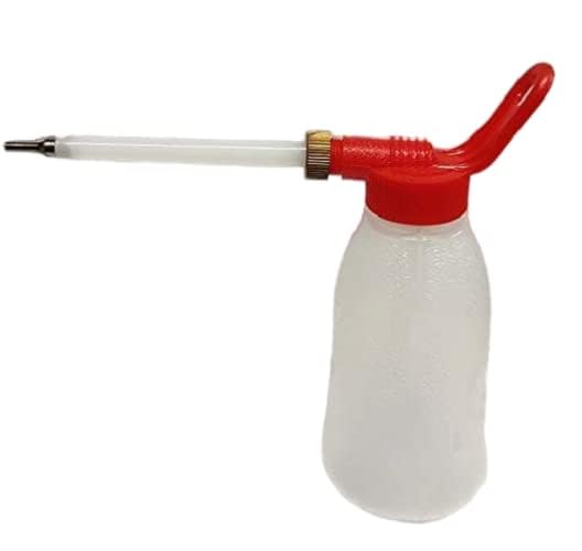 Lubricant Oil Can with Plastic Body for Car Multipurpose Oil Can Manual Dispenser r Sewing