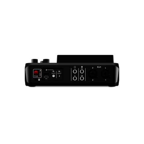Image of RODE RODECaster Duo Compact All-in-One Audio Production Solution for Podcasting, Streaming, Music Production and Content Creation (Black)