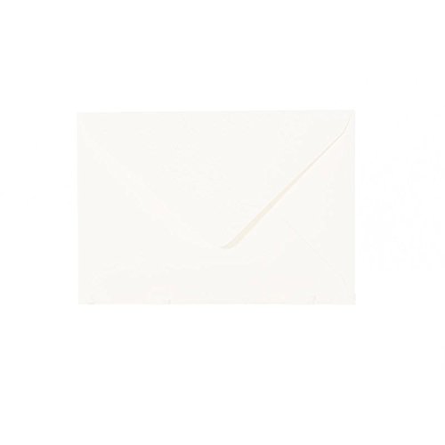Lote de sobres para correo (100 unidades, C5, 162 x 229 mm, con solapa en punta, 120 g), color marfil