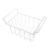ABOOFAN Metall Gefrierschrank Organizer Korb Drahtkorb für Kühlschrank Gefrierfach Netzkorb mit Hoher Kapazität Einsetzbar zur Effizienten Lagerung und Leichter Zugänglichkeit