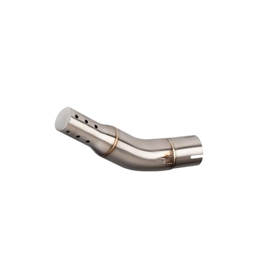 Tuyau d'échappement moto NK650 silencieux modifié 51 mm avec coude de liaison central