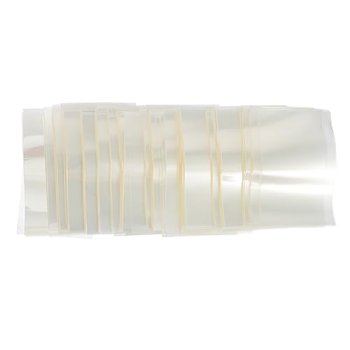 Cabilock 2sets Practical Shrink Wrap Films Bottle Heat Shrink Sealer Large Cellophane Bags 400pcs*2
