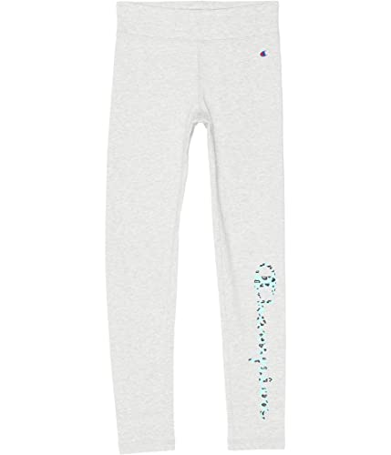Champion Girl's Leopard Script Leggings (Big Kids)