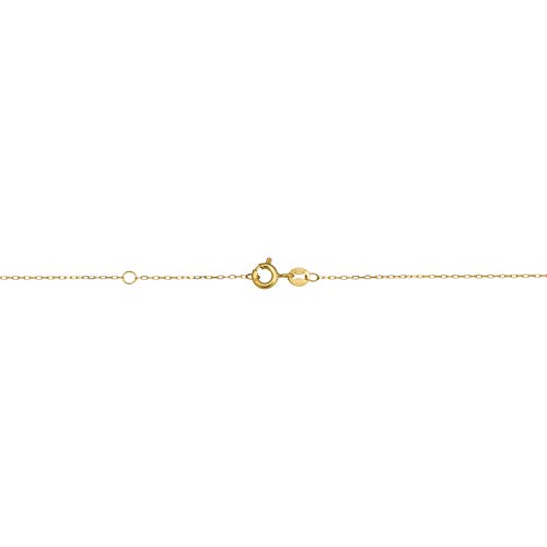 Kooljewelry 14k Yellow Gold Diamond-cut Cube Adjustable Necklace (adjusts to 17 or 18 inch)3
