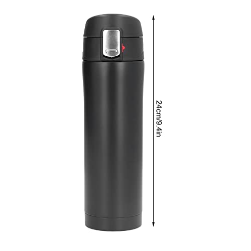 Haofy Botella de Agua Aislada de Acero Inoxidable de 500 Ml, Botella de Agua Termo de Doble Pared Aislada para Deportes… - Imagen 4