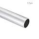 DMiotech (45mm OD x 42mm ID) 6061 Aluminium Rundrohr 300mm Länge Industriemetallrohr für Maschinenrahmenbau DIY-Projekte