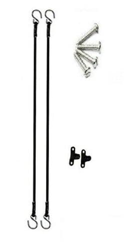Maxx Double End Ball Ropes Hook Floor to Ceiling Cords Punch Bag Speed Boxing (Double End Ball Cords Hooks)