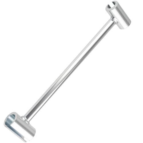 GHGVOLB Door Hinge Adjustment Tool 14-19mm (0.55-0.75in) Double Head Heavy Duty Hinge Gap Adjustment Wrench for Flag-Style Door Hinges for Residential Cleanroom Doors Repair