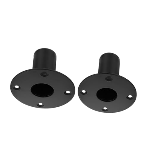 Abaodam 2pcs Speaker Stands Pair Wall Mount Brackets Monitor Stands Metal Base