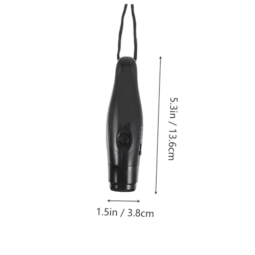 Silbato electrónico para árbitro color negro ABS miniatura 2