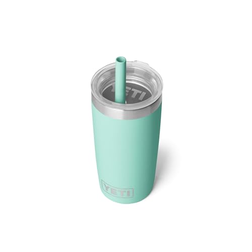 Image of YETI Rambler Jr. 10 Oz Tumbler with Silicone Straw Lid
