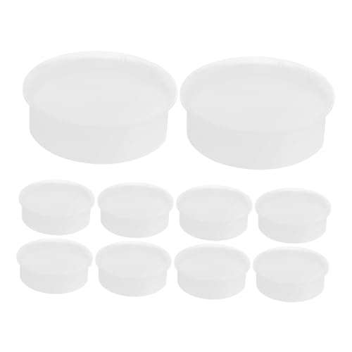 HANABASS Silicone Flute Hole Plug Set 10pcs Open Hole Flute Plugs for Clarinet Musical Instrument