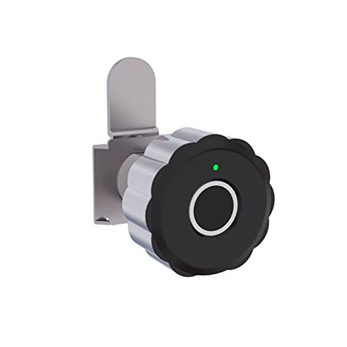 KENBT Serrure d'empreintes digitales armoire APP serrure intelligente empreinte digitale reconnaître 20 groupes tiroir de stockage classeur porte,Identification précise(Fingerprint With APP)