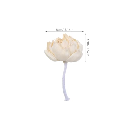 3 piezas de flores Sola para difusor de aromaterapia miniatura 2