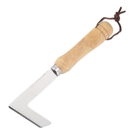 Kisangel jardinagem ferramentas herbicida mãos iniciantes novamente ferramentas de capina cortador de daninhas levantador de raiz Metal capinadeira Ferramentas de jardim de madeira