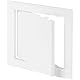 Vent Systems 150 x 150 mm ABS Kunststoff Revisionsklappe - Gipskarton, Trockenbau und Rigips Revisionsklappe - Weiß Abdeckung - Stromkasten Revisionstür - Serviceklappe für Haus, Garage, Wohnhaus