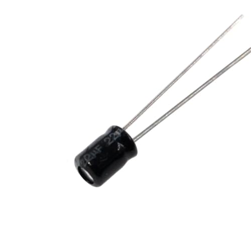 Condensateur électrolytique 16V 10uF composant radial pour circuit électronique