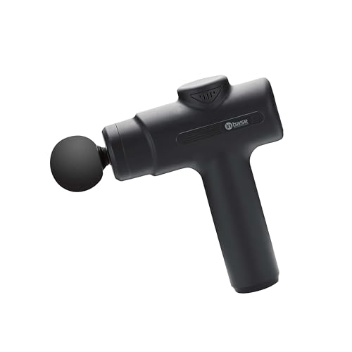 Image of Inbase Axon Pulse - Handheld Percussion Massage Gun, 6 Speeds, 5 Attachments, Quiet Motor, USB-C Rechargeable - Deep Tissue Muscle Relief
