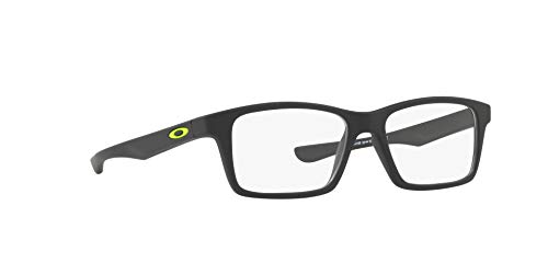 Oakley Youth Oy8001 Shifter Xs Square Prescription Eyewear Frames, Satin Black/Demo Lens, 50 Mm #TOP4