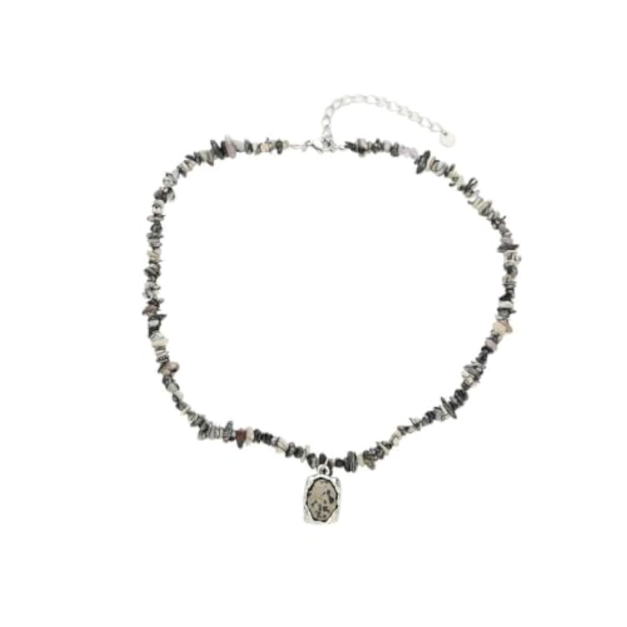 Men's Terra Mosaic Pendant Necklace, Stylish Everyday Accessory